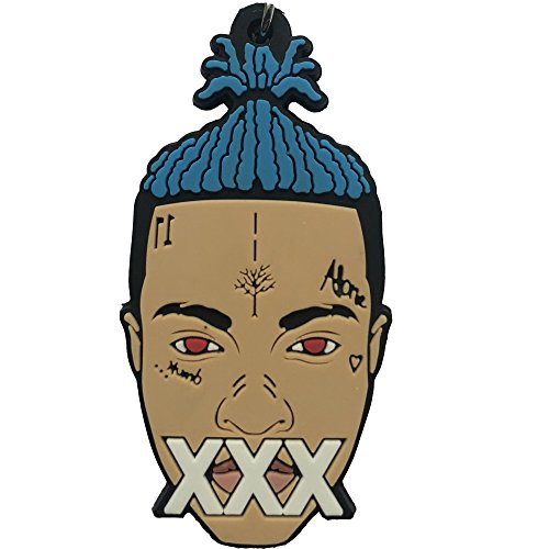 HHKEYCHAINS Xxxtentacion Two-Face Keychain Hip Hop
