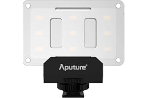 Aputure Amaran AL-M9 Lighting Up Pocket Sized LED CRI/TLCI 95+ 9 SMD Bulbs 9 Steps Dimming 5500K Max 900lux Internal Battery 