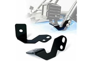VPZMT UTV Pod Light Brackets LED A-Pillar Light Mount for Polaris RZR XP 1000/RZR 900/800 Rust-Proof Cube Metal Side Mounting Bracket (2 Pack)