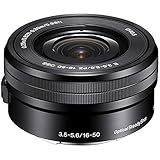 Sony SELP1650 16-50mm Power Zoom Lens (Black, Bulk Packaging) - International Version (No Warranty)
