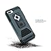 Rokform Fuzion Pro Series iPhone 8 Plus Case / iPhone 7 PLUS Case Protective Aluminum & Carbon Fiber Magnetic Case with twist lock & universal magnetic car mount (Gun Metal)