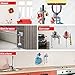 FlePow Broom Holder Wall Mount - Mop Broom Holder Gripper Self Adhesive Removable Waterproof No Drilling Garage Storage & Organization Hanger Hook for Kitchen and Bathroom, Garden, Closet (2 Pack）