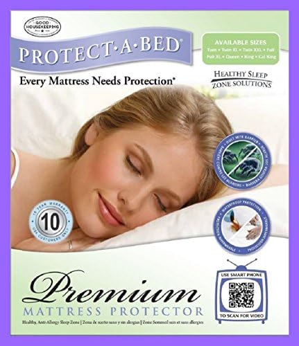 PROTECT-YOUR-TEMPUR-PEDIC - MEMORY-FOAM-GEL-MATTRESS-WATERPROOF-PROTECTOR (Queen - 60"x80"x18")