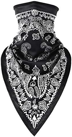 Yamauchi Mihoko Bandana Ski Mask, UV Protection Neck Gaiter, Lightweight & Breathable Motorcycle Helmets Liner Scarf for Hiking, Outdoor, Fishing, Balaclava