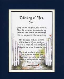 Amazon.com: A Gift Poem For An Estranged Son, #58, An Apology To A Son