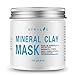 Aprilis Facial Cleansing Mask, Mineral White Clay Mask, Deep Pore Cleanser for Face and Body, Reduction in Dark Spots, Blackheads & Acne, Shrinking Pores & Lightening Skin, 8.8 oz