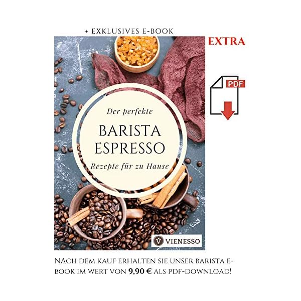 VIENESSO Hand-Kaffeemühle mit Keramikmahlwerk - manuelle Espressomühle mit stufenlose Mahlgradeinstellung, besonders… – Bild 6