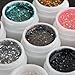 ReNext 12 Mix Colors Glitter UV Builder Gel Acrylic Nail Art Decoration