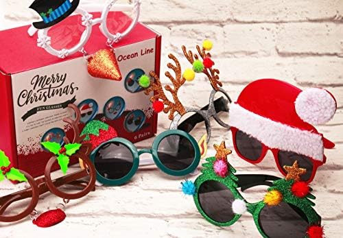 novelty holiday sunglasses