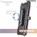 Samsung Galaxy S8 Case, COVRWARE [IRON TANK] + [Screen Protector] Heavy Duty Full-Body Rugged Holster Armor [Brushed Metal Texture] Case [Belt Clip][Kickstand], Pink