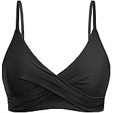 Women Underwire Bikini Top - Push Up Twist Front Swimsuit Top Only 2025 Padded Bra Bathing Suit