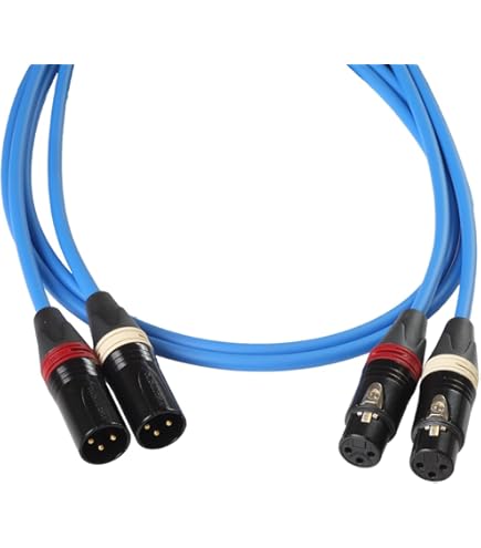 ケーブル CANARE L-4E6S 8本セット NEUTRIK XLR Amazon.com: Canare L-4E6S Star Quad XLR Microphone Cable | Neutrik