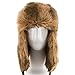 ULTRAFINO Explorer Ushanka Winter Trapper Faux Fur Pilot Hat Ear Flaps ALL SIZES