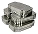 General Metal Tin Craft Storage Box Survival Kit and Multi-Purpose Container, Lot of 5