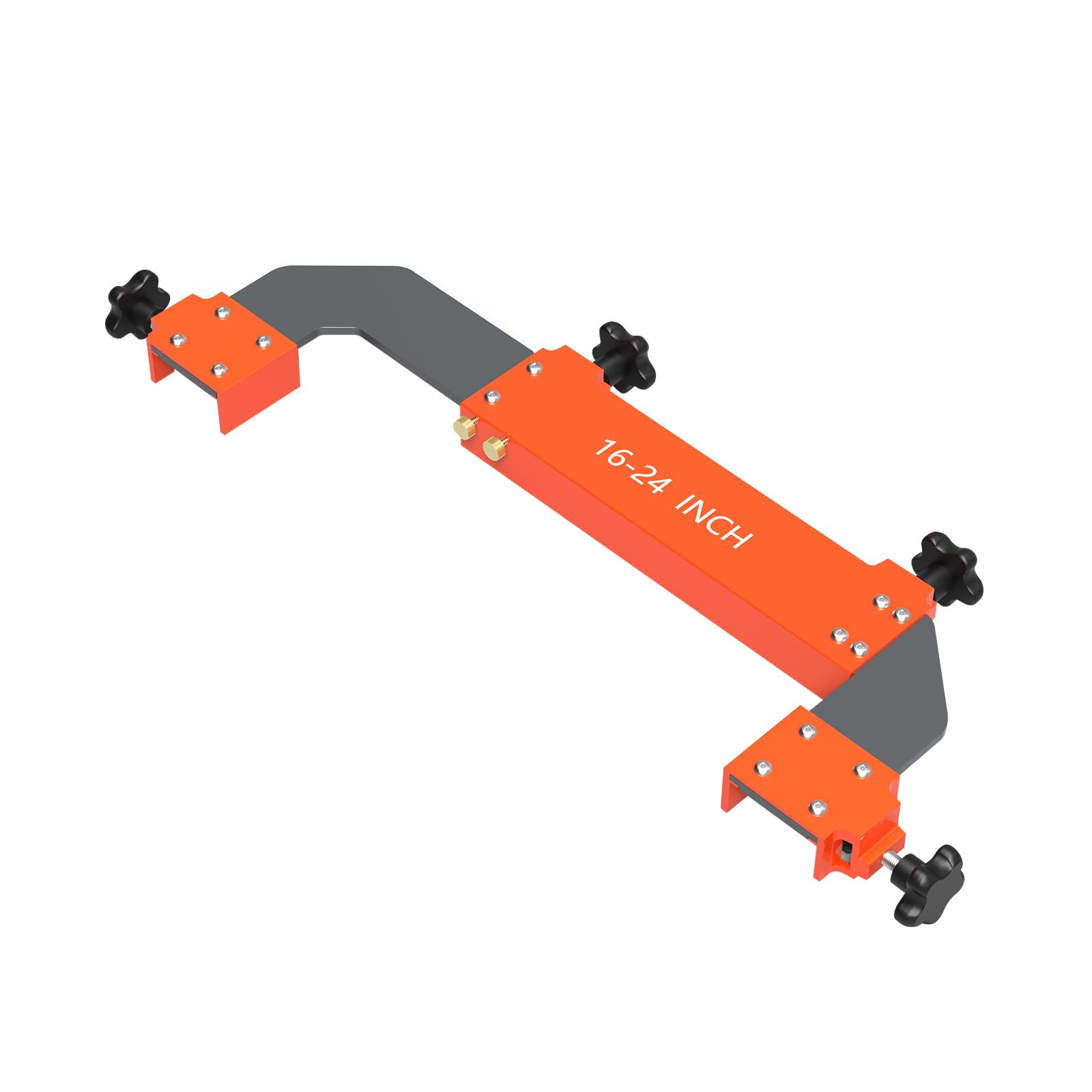 16-24 Inch Framing Tools, Aluminum Alloy Adjustable On-Center Stud Framing Tool Layout Tool, Precision Measurement Jig Tool for Frame Walls Roofs Floors Ladders