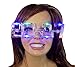 2017 Happy New Years LED Light Up Flashing Glasses