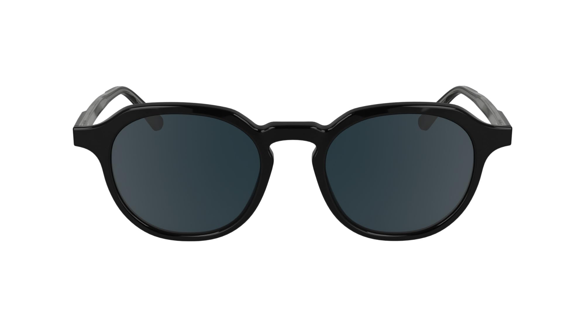 Photo 1 of Calvin Klein Unisex Adult Sunglasses CK24538S - Black with Solid Blue Lens