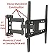 Husky Mounts Single Arm Full Motion Wall Mount Bracket & Arm, 32