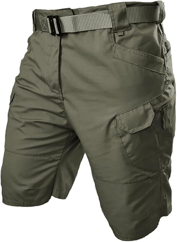 2021 Upgraded Waterproof Tactical Shorts for Men, Lightweight Tactical