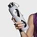 MIU COLOR Glass Water Bottle 550ml with Anti-Slip Silicone Sleeve, Leak Proof Borosilicate BPA-Free Eco-Friendly Hot Cold Drink Flask, Ideal for School Home Office Travel Sports Yoga Gym