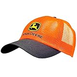 John Deere Men's Hi Vis Mesh Trucker Hat