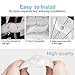 MACYWELL Bike Spoke Lights 6 Pack Led Bike Wheel Lights with Batteries Included Plus 6 Extra CR2032 Batteries Cycling Bicycle Decoration