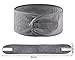 Sinland Spa Headband for Women 6 Counts Adjustable Makeup Hair Band with Magic Tape,Head Wrap for Face Care,Makeup and Sports