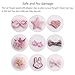 HaloVa Hair Accessories Baby Little Girls Hair Clips Bows Barrettes Hairpins Set,Pink,small