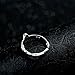 Winuxury Women's Elegant 925 Sterling Silver Dragon Cat Rings Gothic Genuine Evening Party Knuckle Ring