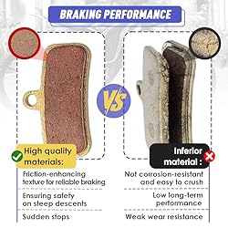 Replacement Genuine Front and Rear Basin Brake Pads