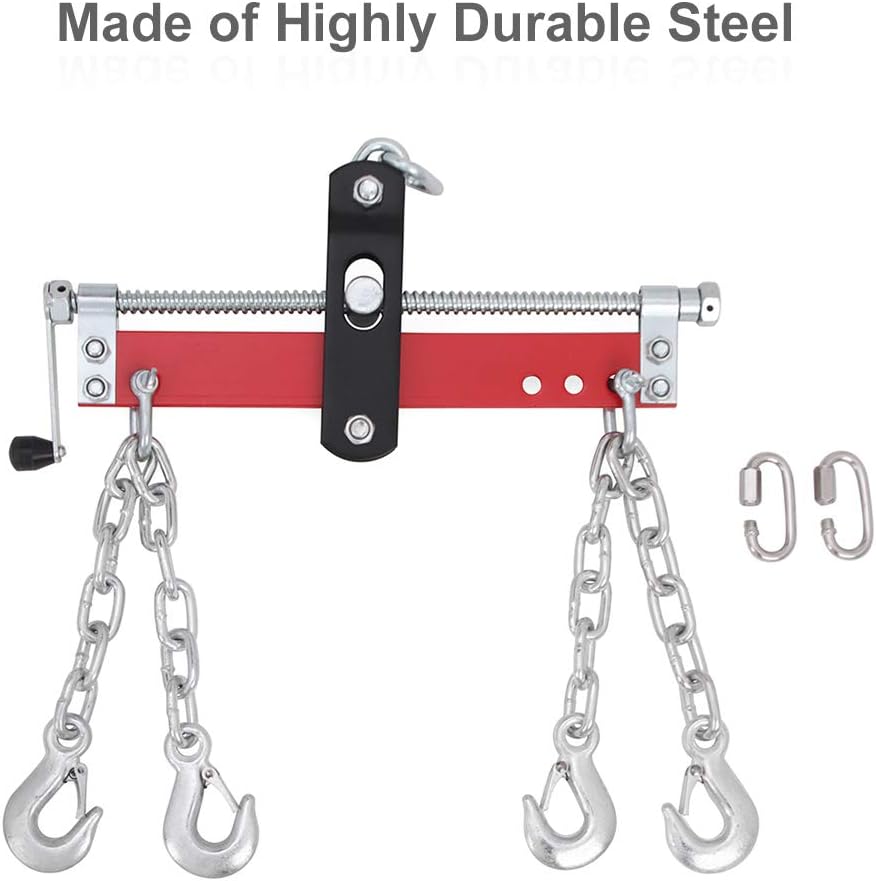 Hydraker 1600Lbs Engine Load Leveler Engine Hoist Shop Crane Accessory: Automotive