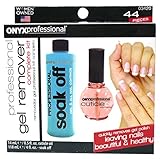 Onyx Professional Complete Nail Polish Remover Kit, Cuticle Oil, Foil Wraps, Alcohol Wipes & Manicure Sticks