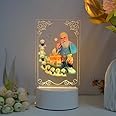 Ailtower Beautiful 3D Guru Nanak & Gobind ji Frame with Soft Light. UV Printed LED Night Light for Sikhs, Punjabi, Indian Community. Gifts for Kids, Grandparents & Friends.(Guru Nanak & Guru Gobind)