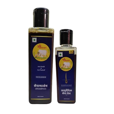Buy Gauvardan Natural Shampoo For All Types Of Hairs 200ml