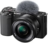 Sony ZV E10L Mirrorless Vlog Camera 16-50mm Kit APS-C 4K Real-Time Eye AF view 3