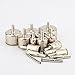 Yosoo 16pcs/Set Coated Drill Bit Hole Saw Set 6-50mm, Wet Use for Tiles, Glass, Fish, Marble, Granite, Ceramic