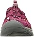 KEEN Women's Whisper Closed Toe Sport Sandals, Beet Red/Honeysuckle, 8