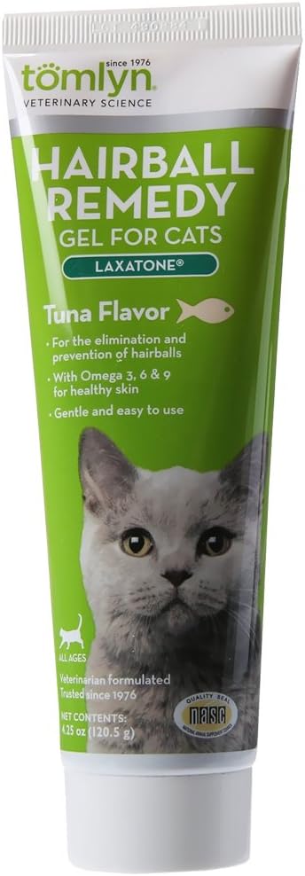 Omlyn Laxatone for Cats to Eliminate and Prevent Hairballs