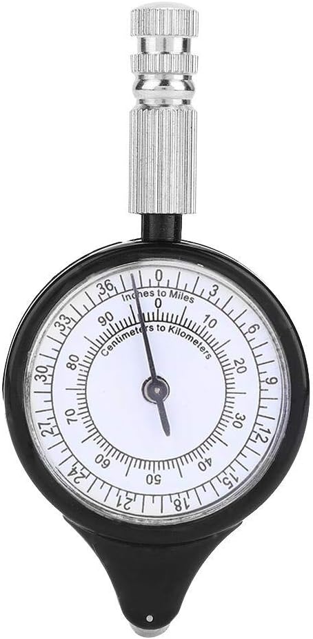 DelamanMap Measurer Mini Outdoor Distance Caculator Mapping Tool Metal Wheel