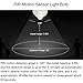 Aukora 9W Motion Sensor Light Bulbs - E26/E27 Motion Activated Led Dusk to Dawn Lights Bulbs Outdoor/Indoor Night Light for Porch Garage Basement Hallway Closet (Warm White, 2 Pack)