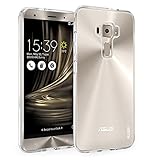 Zenfone 3 Deluxe Case [ZS570KL 5.7 inch], PLESON [Tou] ASUS Zenfone 3 Deluxe Case,Crystal Clear Case,No Bulkiness/Anti-slip/Scratch Resistant TPU Protective Case (Not for ZenFone 3 Laser)