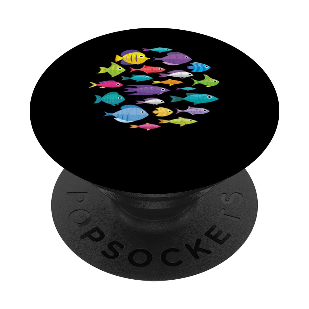Aquarium Fish Funny Fishkeeping Aquarist Aquariums Graphic PopSockets Swappable PopGrip