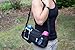 Momwize stroller organizer (Black) fits oversized phones and wider stroller handlebars-Water resistant, insulated cup holders, extra storage capacity and converts to a diaper bag