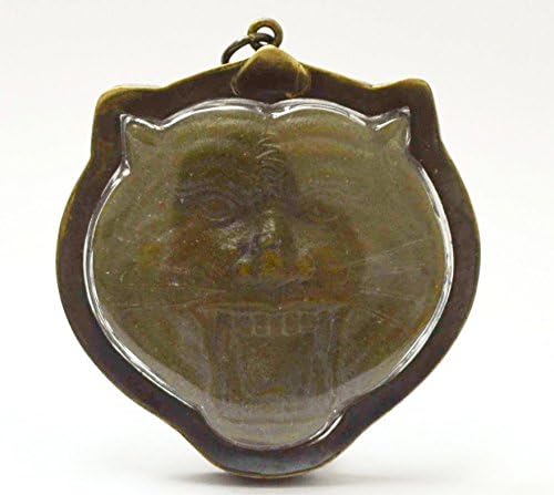 Muaythai Amulets Fighter Tiger Pendants Lp Pern,Life Protection