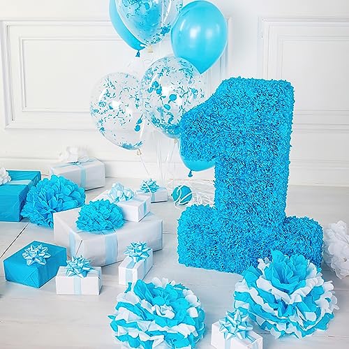 VGOODALL 450 Sheets Wrapping Tissue Paper, Gift Wrapping Paper Bulk Blue Tissue Paper for Gift Bags Gift Wrapping Crafts Decor 6 Colors