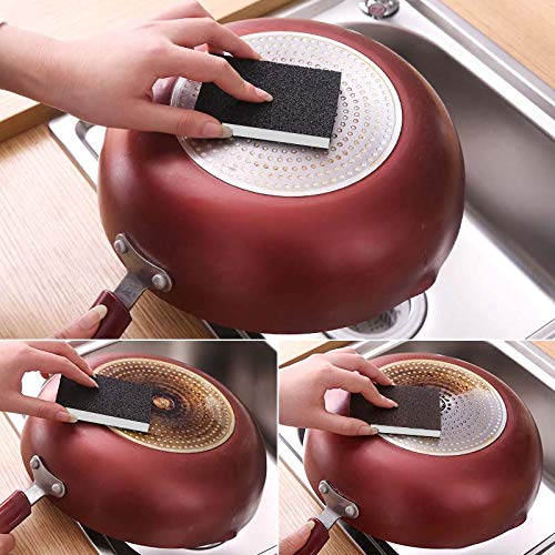 Sanding Sponges Black, Sanding Block Pad,Fine Grit Washable and Reusable Sand Sponge Kit, Great for Kitchen, home, Polishing furniture, plastic, metal, Car, wood, Painted surface - Thumbnail 6