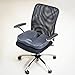 Laneo Back Support Seat Cushion - Coccyx Cushion for Sciatica, Back Pain Relief & Tailbone Pain Great for Office Chair, Sitting on The Floor & Car Driver Seat (Gray)