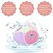 wegreeco Nursing Breast Pads (14 Pack)+Laundry Bag & Travel Storage Bag, 2 Sizes: 3.9/4.7inch - Washable & Reusable Breastfeeding Nursing Pads (Passion, Large, Daytime Use)
