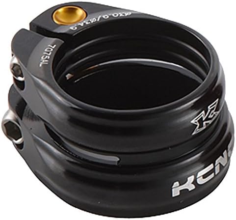 KCNCSC-13 Twin Seatpost Clamp 34.9-31.6mm Alloy Bike Black