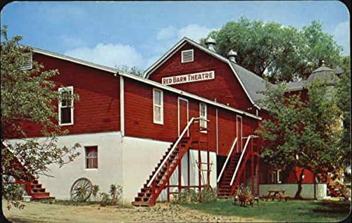 Red Barn Theater Saugatuck Michigan Mi Original Vintage Postcard